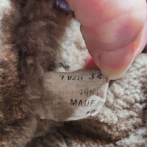 Frye Veronica Brown Black Duck Boots Leather Shearling Mid Calf Women 7.5 - Picture 8 of 11